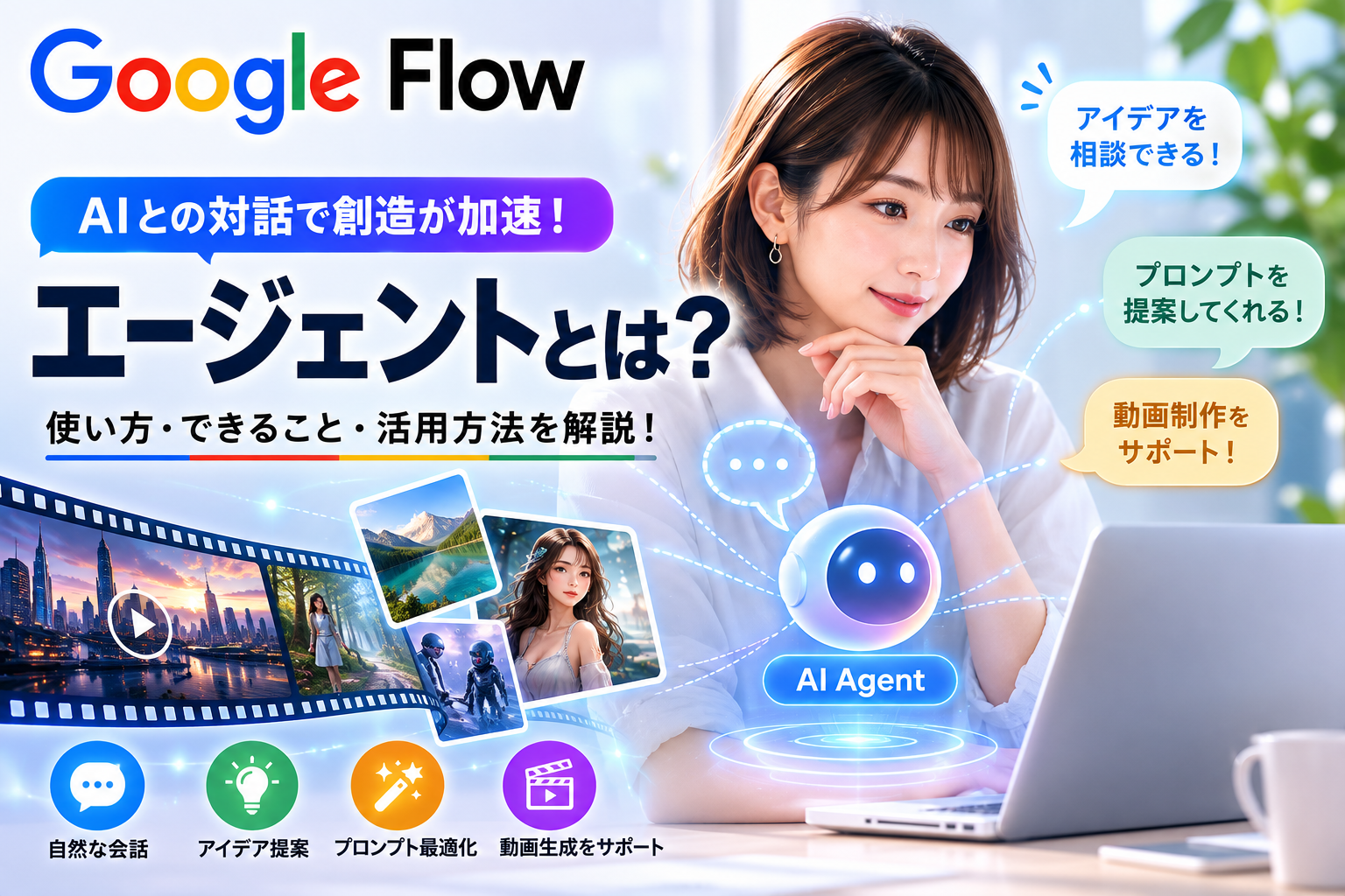 Google Flow エージェント